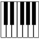12 Piano Keys (a grouping that repeats)